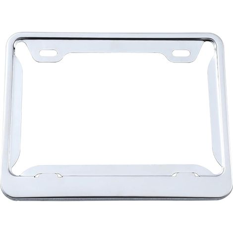 Support de cadre de plaque d'immatriculation de moto standard européen, facile à installer, accrocheur, élégant, légal, résistant à la décoloration (1/5)