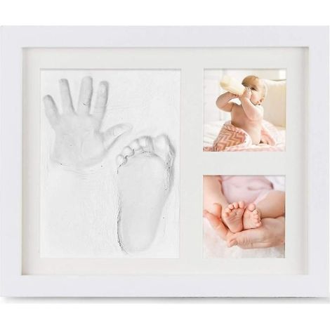 Ensemble d’empreintes de mains et d’empreintes de bébé, empreintes d’argile pour les nouveau-nés et les tout-petits (1/5)