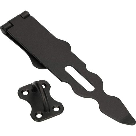 KOTARBAU Parafoudre de sécurité 200 mm Revêtement par poudrage, cadenas en acier noir (1/5)