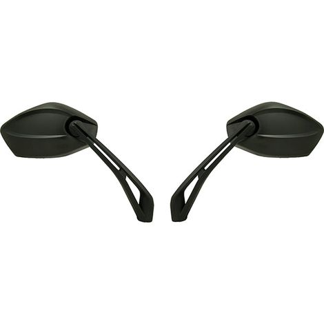 Paire de rétroviseurs universels - M10 et M8 - noir