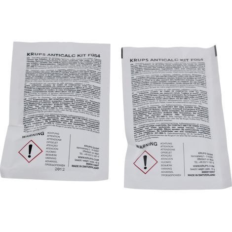 Krups - anticalc kit expresso f054 - f054001b - 0010942206873