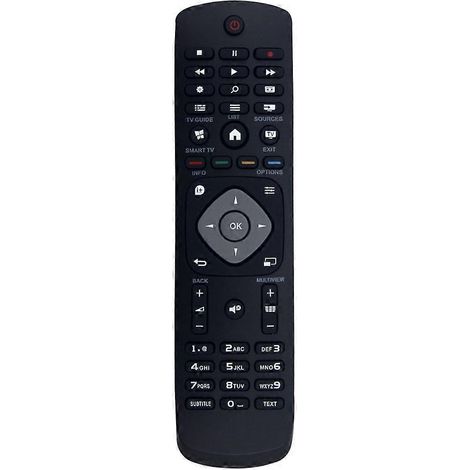 Ersatzfernbedienung RM-L1220, kompatibel mit Philips Fernsehern 55PUS6452/12, 49PUS6031S/12, 43PUS6031S/12, 49PFS4132/12 und 49PFS4131/12 (1/5)