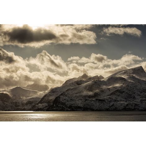 Tableau sur toile ciel sur la mer 30x45 cm - Impression sur Toile Murale Décorative - Image imprimée en HD sur Toile - Toile sur Châssis en Bois FSC - Fabriqué en France (1/5)