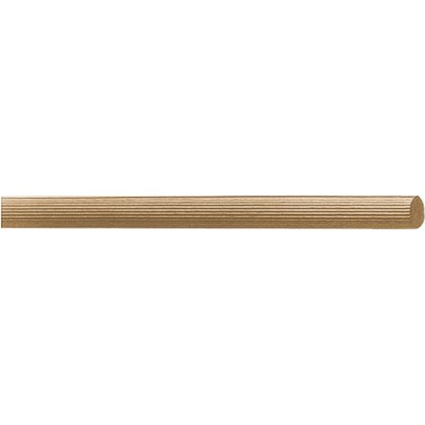 Riffelstäbe Länge 1 m Ø 10 mm Mahagoniholz