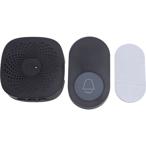 Sonnette sans fil résistante à la pluie, contrôle précis, 38 mélodies, sonnerie de porte USB Portable pour la maison (1/5)