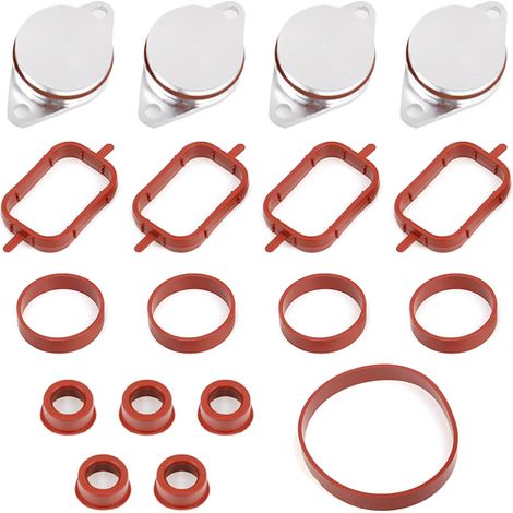22-mm-Ansaugklappen-Entfernungssatz – 4-teilig – Aluminiumlegierung – für BMW E46, E90, E60, X5 (1/5)