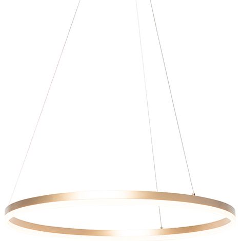 Design Pendant Light Gold 80 cm Incl. LED 3-Step Dimmable - Anello