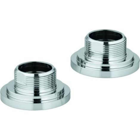 Rosette 45630 für Atrio 3-Loch-WT/3-Loch Bidetbatterie chrom (1/3)
