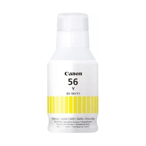 Bouteille d'encre - CANON - GI-56BK - Jaune - Compatibilité MAXIFY GX - (4432C001) (1/5)