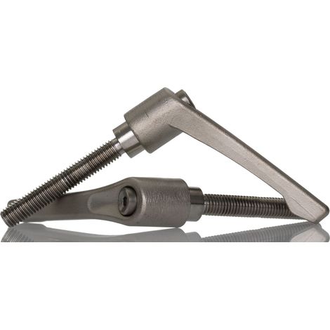Levier de serrage RS PRO, , filetage M10, Mâle L. 63mm ( Prix pour Sachet de 2 )