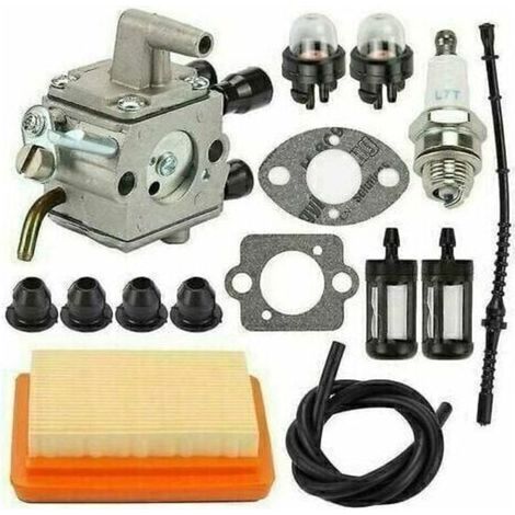 Vergaser-Luftfilter-Kit für Stihl FS120 FS200 FS250 FS300 FS350