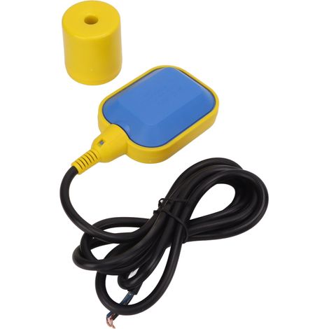 Interrupteur à flotteur 250 V, contrôleur de niveau d'eau/liquide, contacteur, capteur, protection IP68 pour pompe de réservoir 2 m/6,56 pi (1/5)