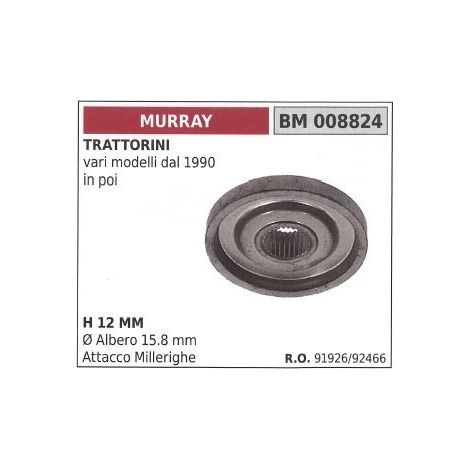 Soporte cubo cuchilla tractor cortacésped cortacésped desde 1990 murray 008824