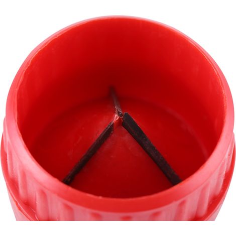 Alésoir manuel pour tuyaux intérieurs et extérieurs, outil d'ébavurage pour tubes en PVC et cuivre (CM-208) (1/5)