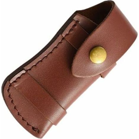 RHG Etui Couteau Cuir, Etui Couteau Pliant, Gaine de Couteau Étui à Couteau de Poche en Cuir, pour Couteau de Poche
