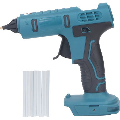 Pistolet à colle sans fil 100W, chauffage rapide, anti-gouttes, poignée ergonomique, compatible BL1830B BL1840B (1/5)