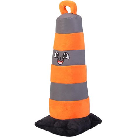 Dog Interactive Plush Toy Pet Puppy Training Traffic Cone Plush