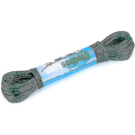20m Clothesline + 4 Tensioners For Drying Laundry In The Garden (1/5)