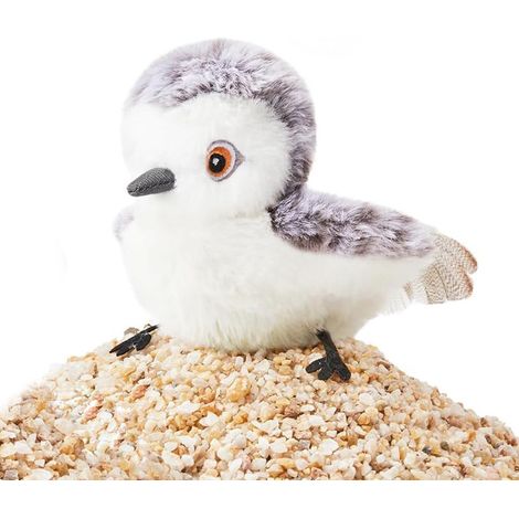 Katzenspielzeug – Realistischer fliegender Vogel mit Geräuschen und Bewegungen, USB-aufladbar, interaktives Spielzeug für Kätzchen und ausgewachsene Katzen (10 cm)