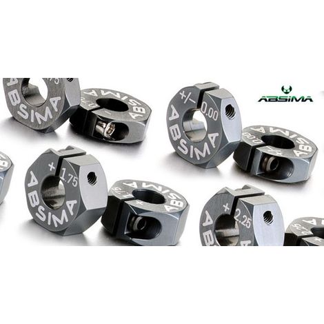 Alu 7075 T6 wheel hubs offset +1.50mm 1:10