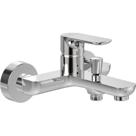 Mezclador mecánico de baño-ducha VILLEROY ET BOCH O novo Cromo (1/5)