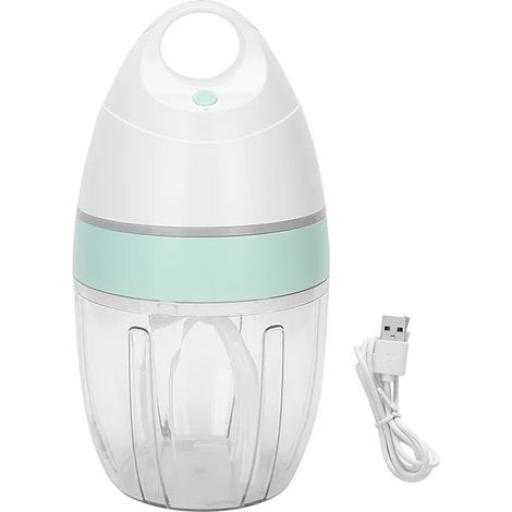 Household Automatic Whisk Electric Milk Frother Whipped Cream Mixer USB Rechargeable Food Blender Whisk Cordless Stand Mixer (1/5)