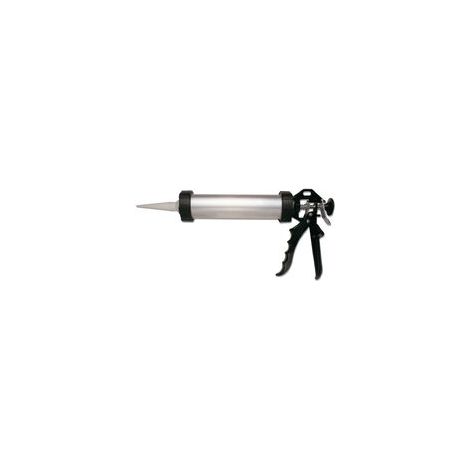 Pistolet à mastic pour aluminium et verre, pistolet à mastic souple, pistolet à mastic sans effort, mastic silicone pour joints, produit d'étanchéité (1/4)