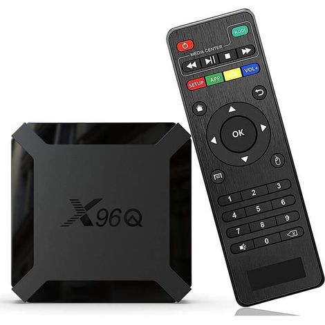 Box TV Android 10.0 X96Q Mini 4K - 2Go RAM / 16Go ROM - WiFi 2.4G - IPTV & Mirroring (1/4)