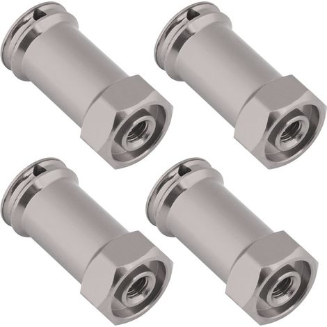 Adaptateur d'extension en titane 12mm pour moyeu hex Traxxas Slash 4X4 1/10, pièce camion RC (12x25mm) (1/5)
