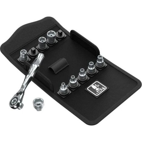 Wera 05135021001 Kraftform Kompakt Zyklop Mini 2 Set 1 Socket Set - 11 Piece