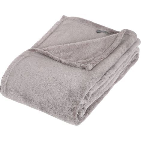 Plaid en microfibre