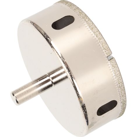 Foret diamanté pour scie cloche, coupe-verre, scie cloche, scie cloche en porcelaine, scie cloche, scie cloche en marbre, accessoires pour outils électriques, 85 mm (1/5)