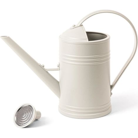 Arrosoir en plastique, 2 L, couleur blanche, long bec, fonction pulvérisation et arrosage, contrôle précis du débit pour l'entretien quotidien.-AquaForge (1/5)