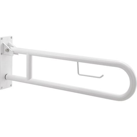 Gedy SNUG maniglione ribaltabile bianco con portarotolo codice prod: 000056580200000