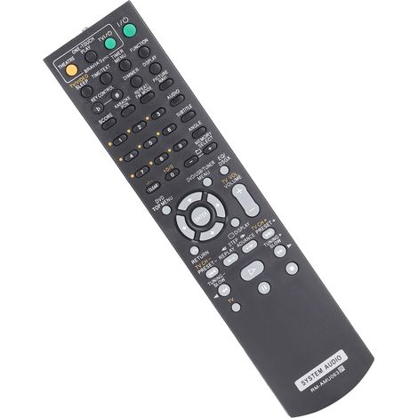 Télécommande universelle pour système audio Sony, compatible avec plusieurs modèles de lecteurs et amplificateurs. (1/5)