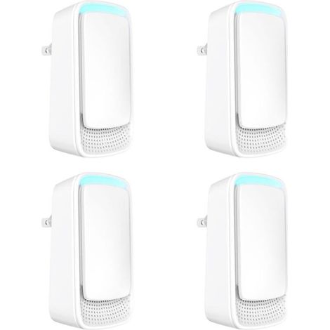 Plug-in Air Ionizer — Negative Ion Air Purifier — Silent Air Freshener (4-Pack) (1/5)