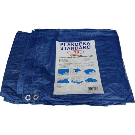 Bâche bleue de protection 15x20 m (70 g/m2)