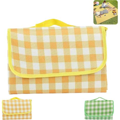 Picknickdecke – 150 x 200 cm – Wasser- und sandabweisend – Mit Tragegriff – Faltbar und waschbar – Für Strand, Park und Camping – Für 3 bis 4 Personen (1/5)