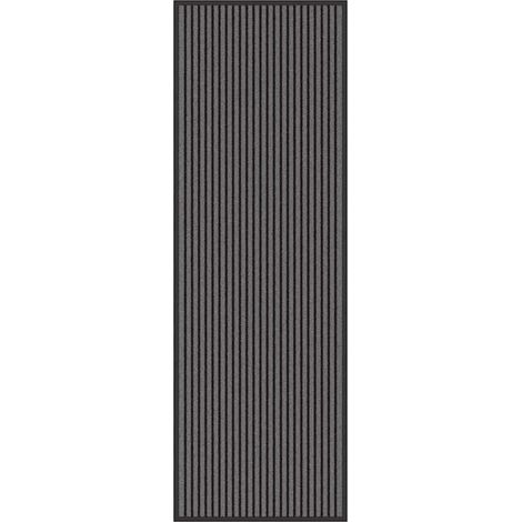 Maison Exclusive - Fußmatte Schwarz 60 x 180 cm Polypropylen
