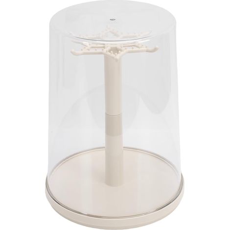 Boîte de Présentation Transparente Rotative pour Poupée – Empilable – Étui de Rangement pour Figurines d'action avec Crochet, 11,4 X 8,7 Pouces, Vitrine de Collection en ABS Transparent (1/4)