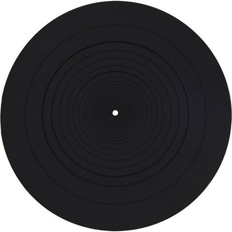Tapis de plateau en caoutchouc et silicone pour platine vinyle 12 pouces (1/4)