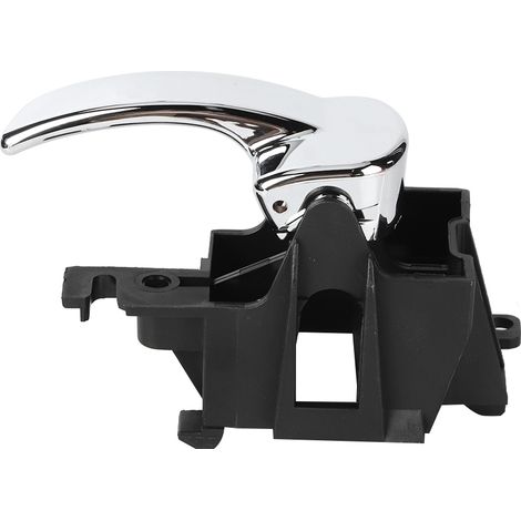 SJLERST pour poignee navarra Bouton de poignée de porte intérieure gauche de voiture de remplacement de poignée de porte intérieure intérieure 80671-4X02B convient pour Nissan Navara D40 Ute 05/2005- (1/5)