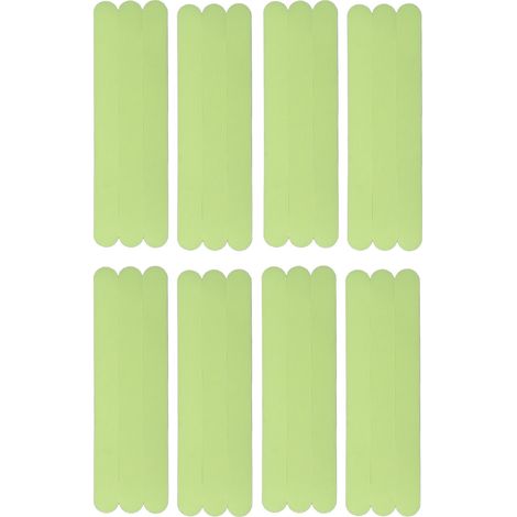 Ruban phosphorescent antidérapant pour escaliers, piscine et salle de bain - 24 bandes vert lumineux adhésives (1/5)
