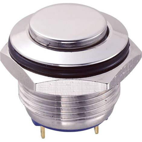 TRU COMPONENTS 701843 GQ16H-10/J/S Pulsante antivandalo 48 V/DC 2 A 1x Off / (On) Momentaneo 1 pz. (1/3)