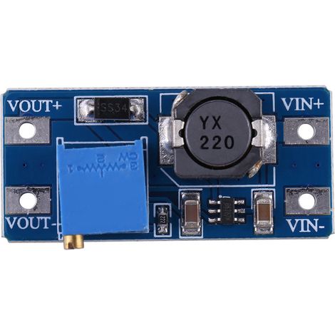 Module d'alimentation convertisseur élévateur de tension DCDC réglable 2A (1/5)