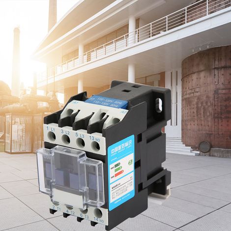 CJX2-0910 Schienenmontageschütz, Industrie-Elektroschütz (110 V AC) (1/5)