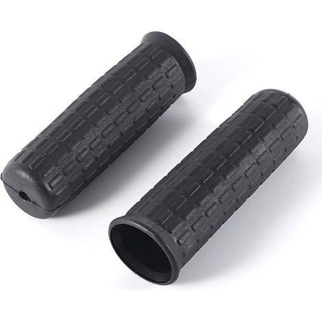 Lot de 2 - Poignée brouette - Accessoire remplacement - Antidérapant et durable - Pour jardin et chantier - Noir - 122x30 cm