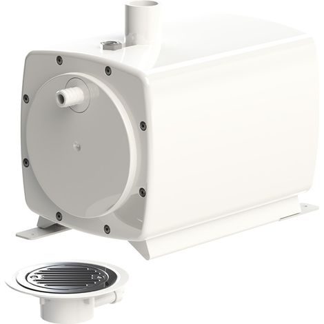 SFA – Bonde de douche SANIFLOOR + 2 – Ø 16mm, hauteur 68mm – Pompe automatique pour évacuation efficace – Clapet anti-retour inclus