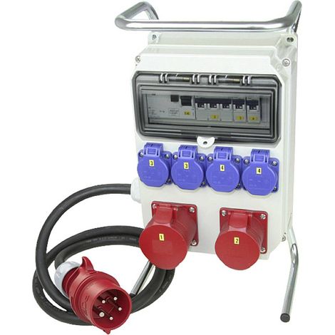 PCE Distributore di corrente CEE DELTA Anif4 9134175 400 V 32 A