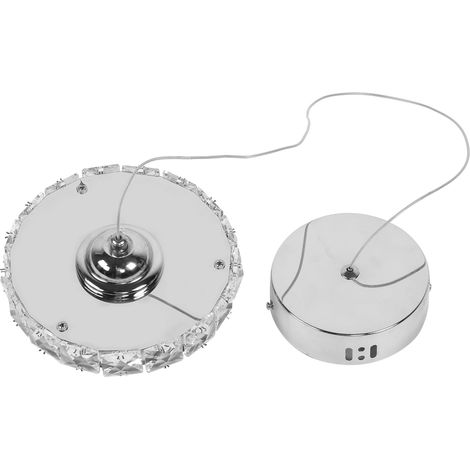 12-W-Kristall-Pendelleuchte, weißes Licht, 85–265 V, für Wohnzimmer, Esszimmer, Küche moderne Hängelampe (1/5)